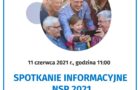 Spotkanie informacyjne NSP 2021