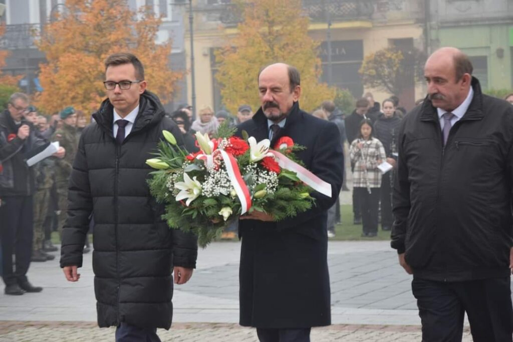 Złożenie kwiatów Wąbrzeźno