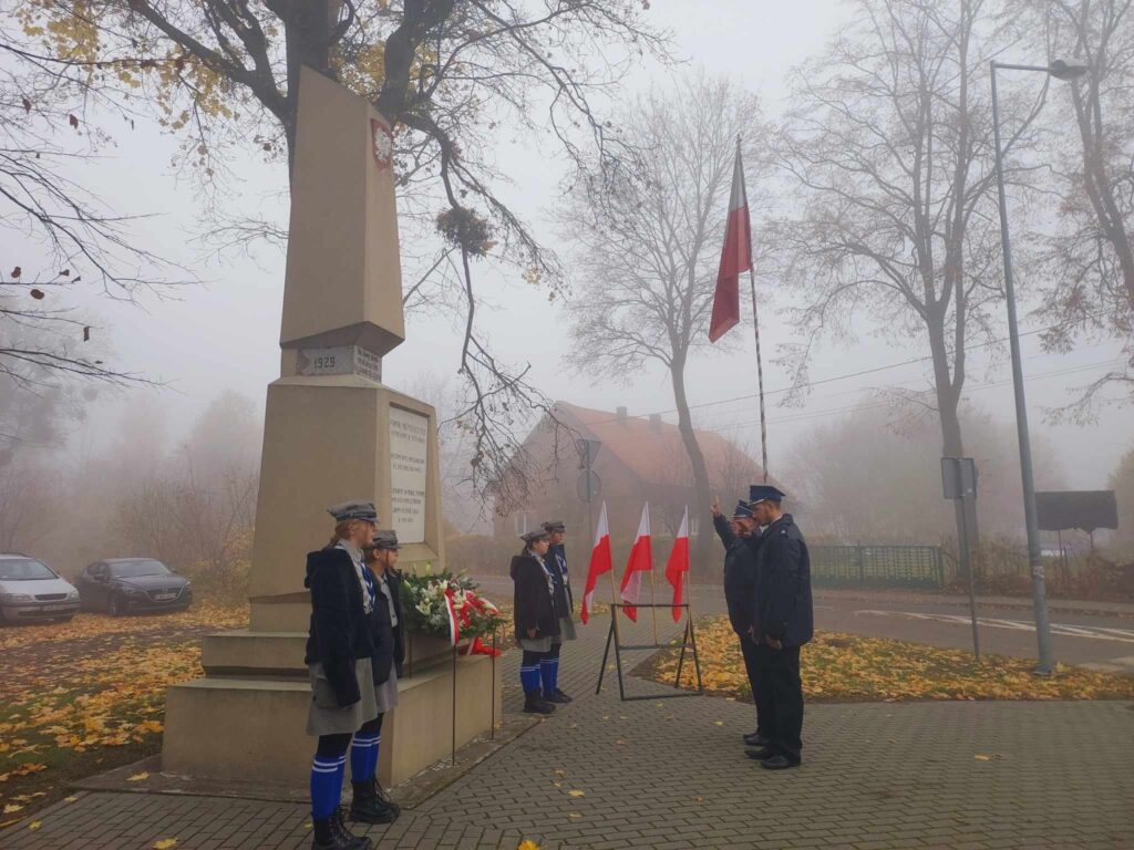 Złożenie kwiatów Dębowa Łąka