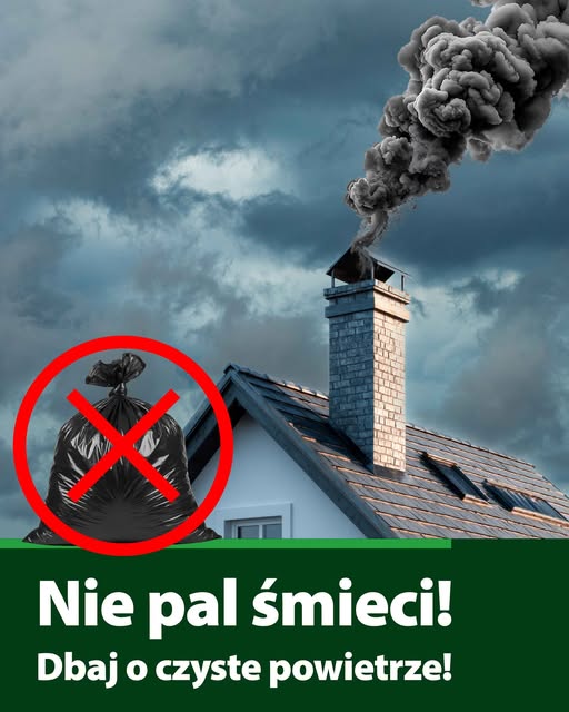 nie pal śmieci